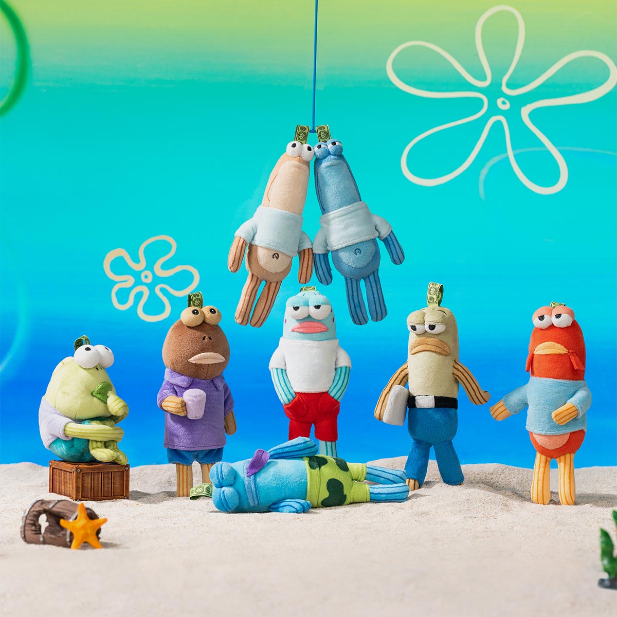 Bikini Bottom Buddies - Whimsical Plush Blind Box